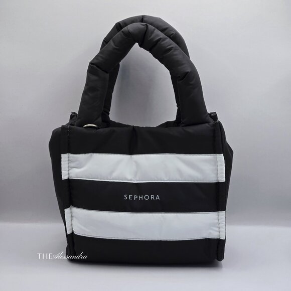 Sephora Puffy Mini Tote Bag Miniature Shopping Bag Limited 2025 New in Packaging - Picture 7 of 17
